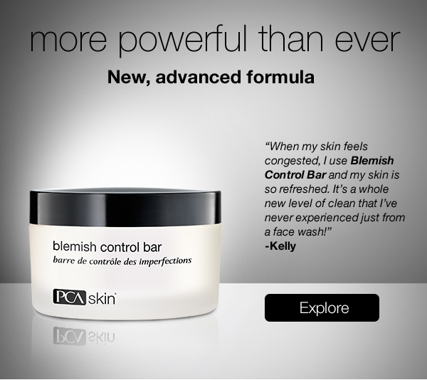 Blemish Control Bar - NEW, advanced formula.